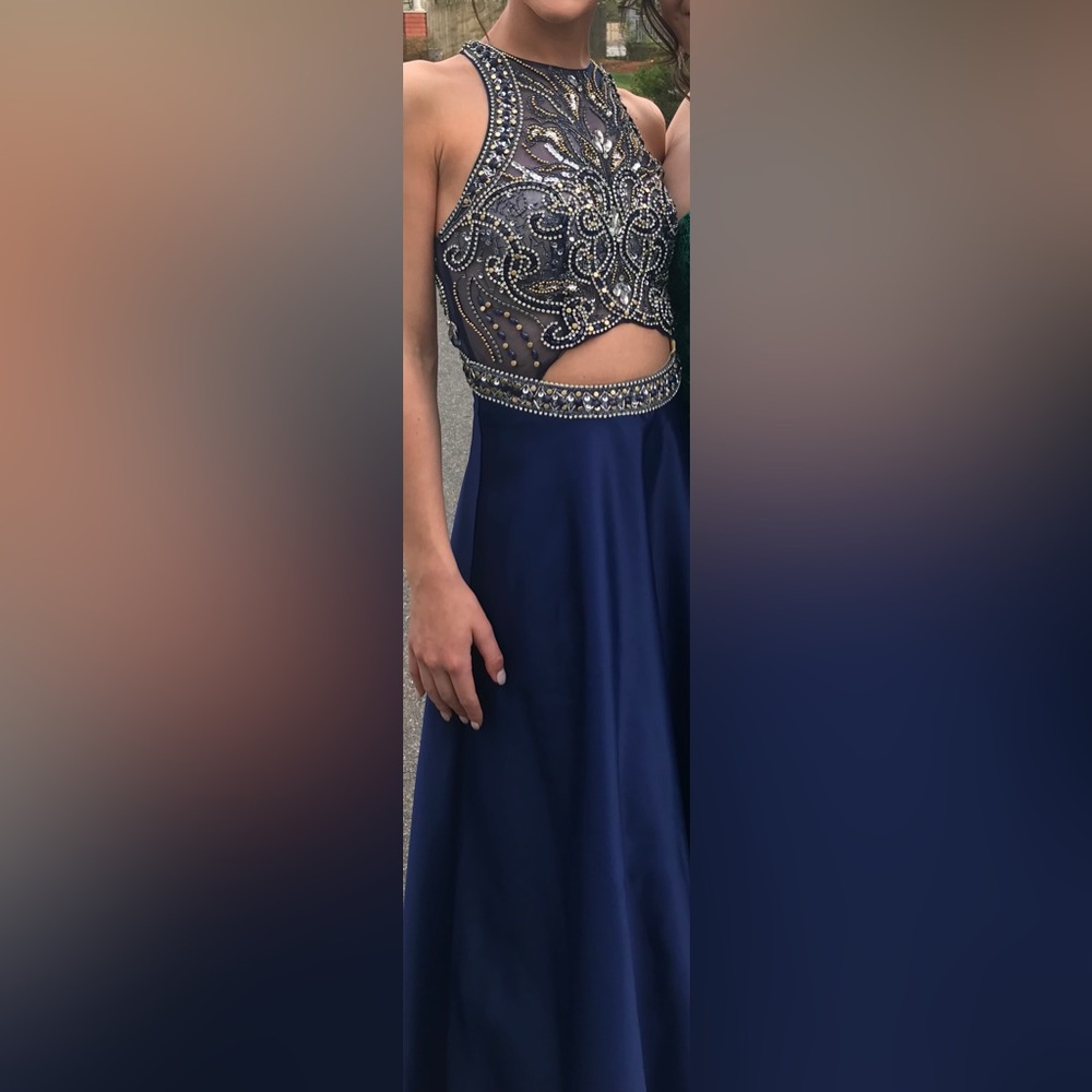 Stunning Aspeed hand beaded prom dress. Size XS worn once